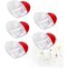 Homoyoyo 5 pi ces Tube de Brillant L vres Coeur Vide R utilisable Tube Portable Plastique pour Soin Huile et Gloss Recharge Facile pour Voyage et Usage Quotidien - Buy Online on GoSupps.com