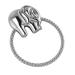 Krysaliis Sterling Silver Elephant Rattle | Handcrafted Rope Ring Design - Buy Online on GoSupps.com