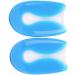 Heallily Silicone Gel Heel Cups - U-Shaped Soft Cushion Shoes Pads for Heel Pain - Shock Absorbing Support - Size S (1 Pair) - Buy Online on GoSupps.com