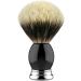 Lefeda Simply Men's Shaving Brush Set - Pure Silver Spitz Dach Hair & Stainless Steel Resin Handle - Perfect Gift for Grooming - 9.5x16cm - Buy Online on GoSupps.com