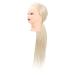 Professional Manure Puppet Head for Hairstyling Training | Hairdressing Practice Head with Smooth Long Hair (Beige) - Ideal for Braiding & Cosmetology - Buy Online on GoSupps.com