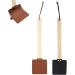 Fly Swatter Hand 2PCS PU Fly Swat with Wood Hand Simple Rustic Fly Squatters 44x13x11.5cm Manual Fly Bat with Hanging Rope for Indoor Outdoor Mosquito Control - Buy Online on GoSupps.com