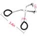 lmoikesz 2 Pieces Eyelash Curlers Stainless Steel Lash Curler Beauty Accessories Tool with Silicone Pads for Women Adults - Buy Online on GoSupps.com