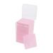 PLAFOPE 2 Boxes Nail Wipes Gel Nail Polish Cleaning Wipes Travel Wipes Nail Polish Remover Wipes Professional Nail Polish Remover Nail Remover Pads Glue Wipes Lash Extensions Cotton 4.80X4.80X0.10CM Pink