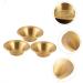 ABOOFAN 15 Pcs Western Restaurant Steak Sauce Dressing Cup Steak Seasonings Mini Containers Small Food Containers Seasoning Dishes Container for Food Stainless Steel Measuring Cup Dip 6.5X3.5X2CMx5pcs Goldenx5pcs - Buy Online on GoSupps.com