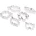 ABOOFAN 18 Pcs 430 DIY Cake Mold Professional Cake Shop Baking Molds DIY Baking Molds Cookie Cutter Fruit - Buy Online on GoSupps.com