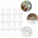 OSALADI 300 Pcs Adhesive Wire Holder Suction Cup Holder Cord Holders Plant Fixing Tools Power Cable To Climb 3.5X2X2CM White - Buy Online on GoSupps.com