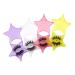 8Pcs Empty Plastic Lash Boxes Star Shape Eyelash Storage Box Travel Case 3D False Eyelashes Packaging Gift Boxes Holder Organizer for Women Girl Eyelash Storage and Packaging False Eyelashes 4 Colors