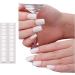Semi Cured Gel Nails Stickers Full Wrap Nails Polish Strips French Style Gel Nail Strips Nails Art Decortions BSS0357 - Buy Online on GoSupps.com