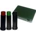 Green Face Paint Green/Black/Red Halloween Face Paint Football Stick Sports Face Makeup Color Stick Easy Color Camo Face Dye Cosplay Face&Eye Stick For Hunting&Baseball&Football&Halloween Waterproof red+green+black - Buy Online on GoSupps.com