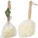 Long Handled Spa Shower Body Brush | Loofah Back Scrubber for Skin Exfoliation - Buy Online on GoSupps.com