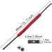 ITROLLE Red and Black Bow Wrist Sling - Adjustable Braided Cord for Archery Compound Bow - Buy Online on GoSupps.com
