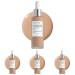 Physicians Formula Organic Wear All Natural Liquid Foundation Elixir Light Full Coverage | Dermatologist Tested Clinicially Tested (Pack of 4) 03 - Light 1 Ounce (Pack of 4)