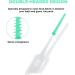 TSHAOUN 200 Interdental Brushes with Storage Box | Soft Silicone Dental Floss Sticks for Oral Care | Portable Green Interdental Cleaning Tools - Buy Online on GoSupps.com