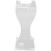 Uxsiya Acrylic Beard Brush Holder - Transparent Space-Saving & Durable Beard Brush Stand for Stylish Organization - Buy Online on GoSupps.com
