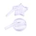 Nail Art Templates 2 Pieces Professional Embossed Shape Nail Tools Metal Frame Bending Nail Art Equipment