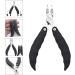 FRCOLOR 1pc Folding Hawk Mouth Pliers Tools Fingernail Toenail Clipper Nail Clipping Tool Multi-purpose Nail Clipper Practical Nail Clipper Household Handle Rubber and Plastic Clippers - Buy Online on GoSupps.com