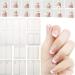 1Sheet French Nail Stickers Manicure Nail Art Stencils 3-in-1 Guide Stickers Self-adhesive Sticker Tips For Manicure DIY Nail Art Tools Nail Art Tape - Buy Online on GoSupps.com