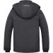 Farvalue Men's Waterproof Ski Jacket | Winter Warm Snow Coat with Hood - Grey | Large Size - Buy Online on GoSupps.com