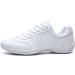 DADAWEN Women s Cheerleading Shoes | Girls White Sneakers for Yoga & Training | Size 35 EU - Buy Online on GoSupps.com