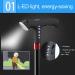 Telescopic Walking Stick Lightweight Walking Cane for Men or Women Seniors Adjustable Crutch with LED Flashlight and Panic Alarm FM Radio with Grip Handle Surprise Gift - Buy Online on GoSupps.com