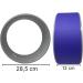 ATC Handels GmbH Yoga Wheel Aid for Asanas - Violet Pilates Wheel for Yoga Exercises & Backbends | International Shipping Available - Buy Online on GoSupps.com