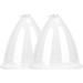 Buy 2 x Lifting Cups 150ml/180ml - Breast Enlargement & Buttock Lift Body Massage - Transparent White - Buy Online on GoSupps.com
