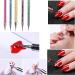 Nail Art Brush Set | Professional Manicure & Liner Brushes for Perfect Nail Art | International Shipping Available - Buy Online on GoSupps.com