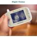 Hello Baby HB65 Gold Color Baby Monitor with 3.2 LCD Screen, Remote Pan-Tilt-Zoom Camera, Night Vision, VOX, 2-Way Audio - Beige - Buy Online on GoSupps.com