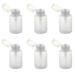 TsoLay 6X 150Ml Nail Art Makeup Polish Plastic Pump Dispenser Bottle Remover White