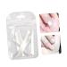 Ipetboom 2 Nail Extension Fiber Gel Kit for Nails Fiberglass Nail Extension Kit Nail Art Fiber Fake Nail Extensions Quick Extension Fiberglass Nails White Extend Manicure