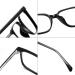 Pin Temple Square TR90 Blue Light Blocking Glasses | Anti-UV Reading Glasses for Men & Women | 52mm Frame Size - Buy Online on GoSupps.com