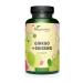 Ginkgo Biloba & Panax Ginseng Vegavero | 12000mg Ginkgo & 2000mg Red Korean Ginseng Extracts | NO Additives Lab-Tested | 120 Capsules (4 Month Supply) | Vegan