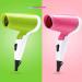 ADITAM Mini Low Power Student Dormitory with Hot and Cold Air Blower Household Folding Portable Small Hair Dryer/B Double The Comfort - Buy Online on GoSupps.com
