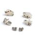 10 sets optical eyeglasses spectacle hinges metal eyeglass hinges screws plastic eyeglass repair accessories.