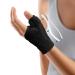 INSTINNCT Wrist Thumb Support Brace for Men & Women Fully Adjustable Thumb Brace with Thumb Flexible Support for Thumb & Hand Discomfort Fatigue Fits Both Right Hand and Left Hand Black(Single) One Size