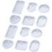 COHEALI 24 Pcs Keychain Mold Molds for Resin Earrings Clay Molds Dice Molds Resin Molds for Diy Square Charm As Shownx2pcs mediumx2pcs - Buy Online on GoSupps.com