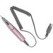 Nail Drill Handle Pink Electric File with Adjustable 0-3000rpm for Salon Pedicure ABS Metal Pink 5 Pin Plug - Buy Online on GoSupps.com