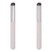 2 Silicone Lip Brush Lipstick and Lip Glaze Makeup Brush Round Head Lipstick Applicator Concealer Brush Suitable for Applying Lip Gloss Lip Balm Eye Shadow and Concealer