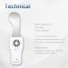 TOKILO Dental Mirror Handle with LED Light - Anti-Fog Teeth Oral Cavity Tool | 4pcs Mirrors for Precise Oral Care - Buy Online on GoSupps.com