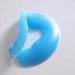 Silicone Face Massage Pillow - U-Shaped Spa Gel Pad for Relaxation | Blue - Buy Online on GoSupps.com