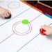 Coopay Air Hockey Pushers and Thicker Pucks - 4 Striker 4 Puck Pack - Replacement Accessories in Red, Black, Blue, Green - Buy Online on GoSupps.com