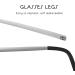 Lurrose Eyeglass Temple Replacement | Durable DIY Eyeglass Legs | International Shipping Available - Buy Online on GoSupps.com