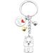 Ensianth Dog Keychain | Perfect Gifts for Dog Lovers - Puppy & Paw Print Keyring for Dog Owners - Buy Online on GoSupps.com