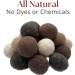 Handmade 100% Organic Alpaca Dryer Balls - Set of 3 | Hypoallergenic & Long Lasting | Made in USA - Buy Online on GoSupps.com