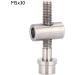 Titanium M5x30 Bike Seatpost Screw and Clamp Set for DIY Replacement - Lightweight Alloy Parts - Buy Online on GoSupps.com
