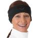 Trigema Fleece Headband M Black (Black 008) - Warm Soft & Stylish | International Shipping Available - Buy Online on GoSupps.com