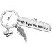 Jagowa 1 Piece Cat Memorial Gift Keychain Stainless Steel Keychain Gifts For Cat Pet Lover Women Men Hanging Ornament Personality Gift - Buy Online on GoSupps.com