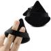 LIUJZZJ 12 Pieces Triangle Makeup Powder Puff - Soft Black Cosmetic Sponges for Loose Powder & Foundation - Perfect for Flawless Application - Buy Online on GoSupps.com