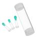Mikinona 3pcs Soft Silicone Ear Cleaner Tips Replacement Accessories for Ear Wax Removal Kit for Teens and Adults Comfortable and Safe Home Use